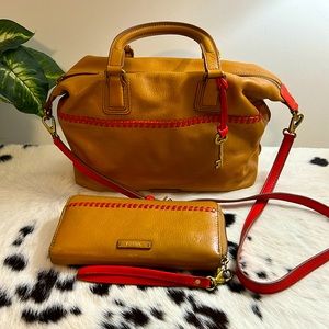 Fossil Purse & Matching Wallet